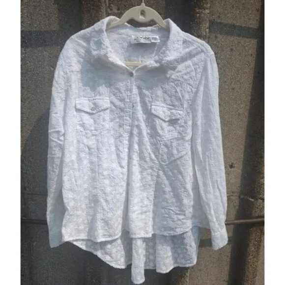 Back In The Saddle Shirt Womens XL Lace Western - Picture 1 of 5